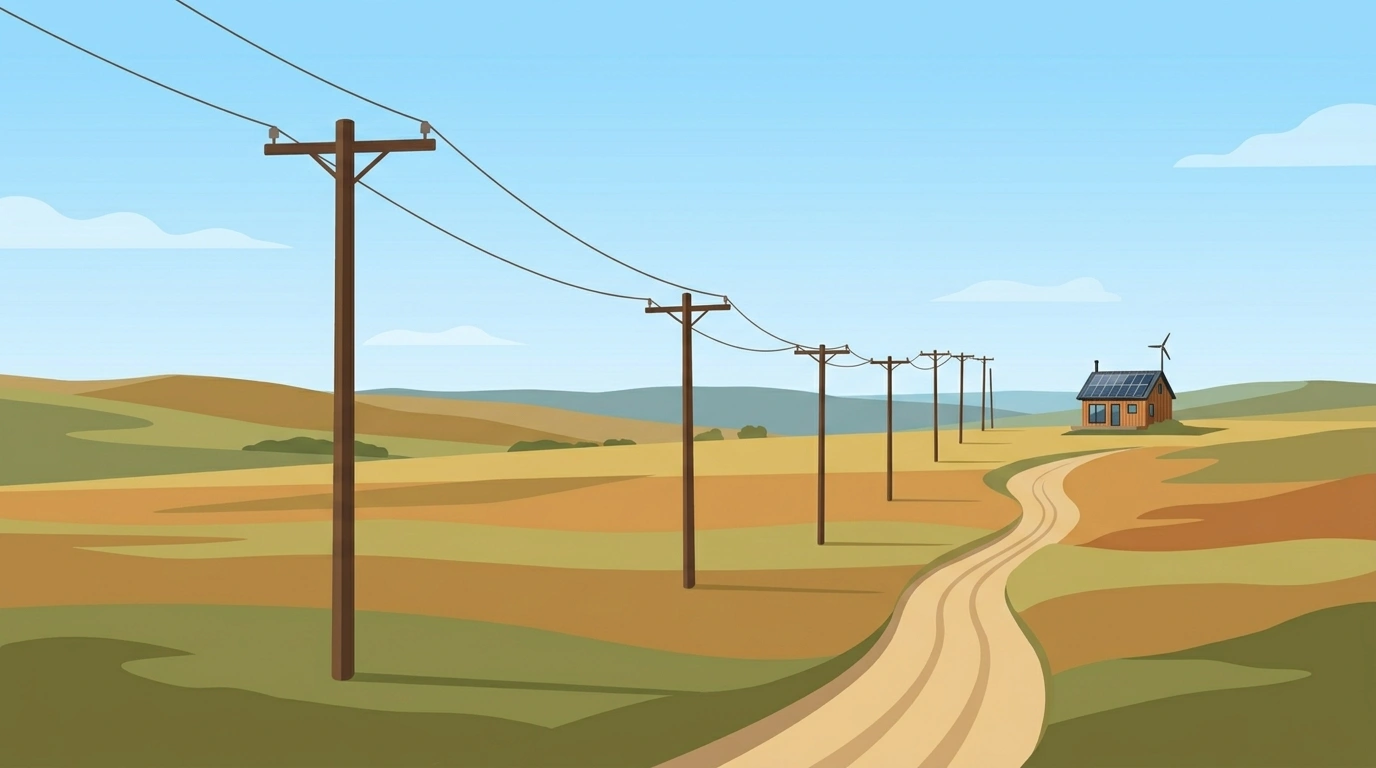 Poteaux électriques