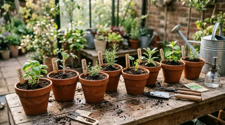 Plantes en pot